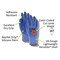 Magid Coated Gloves, Silicone, 6 Abrasion Level, Blue, 1 PR GPD787-12 - alternate 2